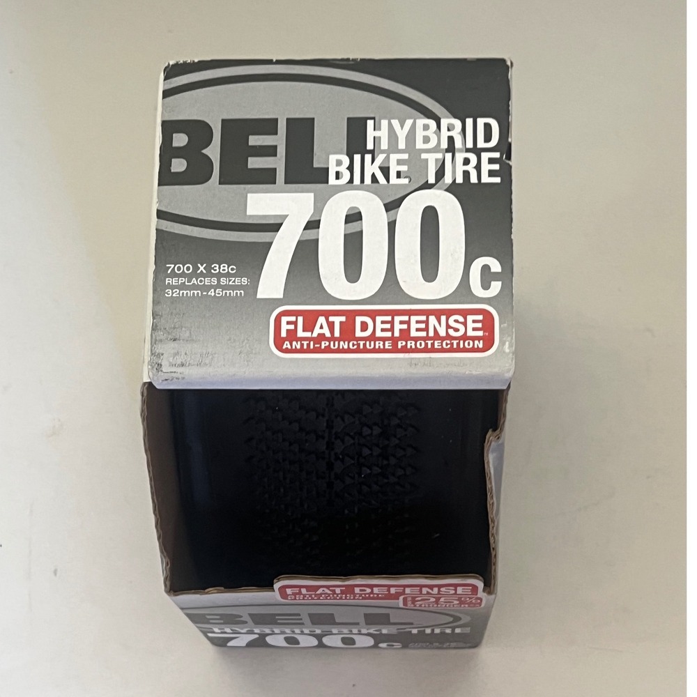 Bell 700c Hybrid Bike‎ Tire Flat Defense Anti Puncture Protection 700x38c